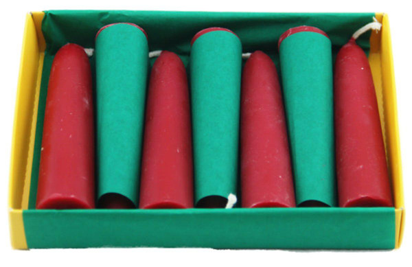 Produktfoto zu Adventskerzen rot