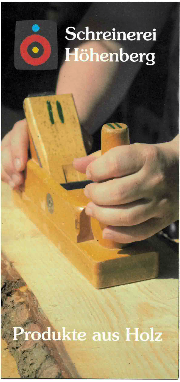 Produktfoto zu Flyer: Schreinerei Höhenberg