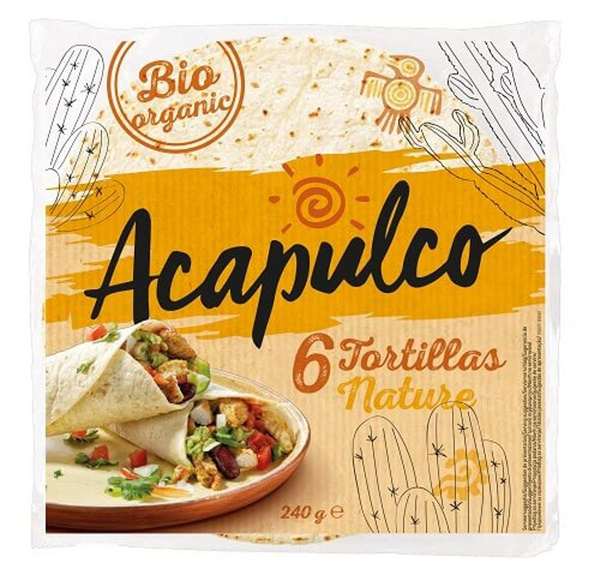 Produktfoto zu Tortilla Wraps Natur