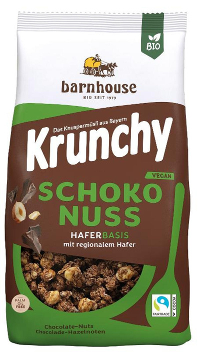 Produktfoto zu Krunchy Zartbitter Nuss