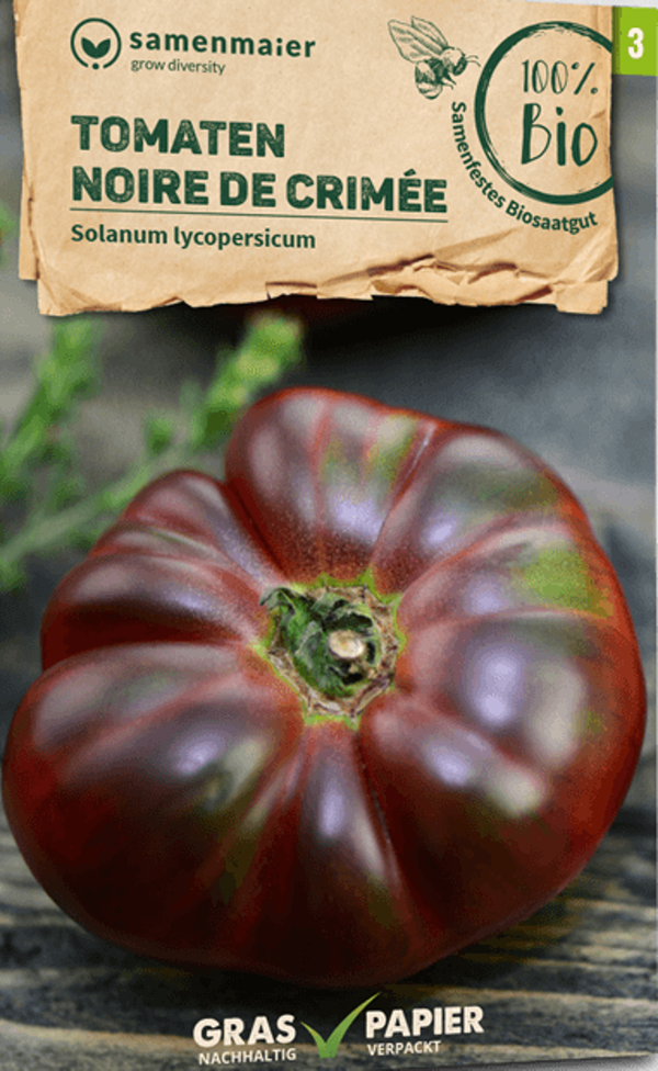Produktfoto zu Saatgut Tomaten Noire de Crimée, Fleischtomate