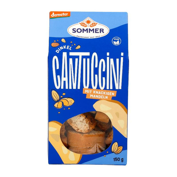 Produktfoto zu Dinkel Cantuccini mit Mandeln