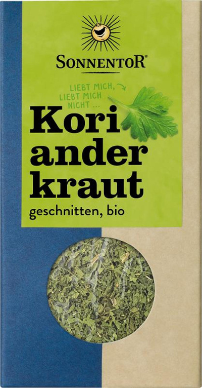 Produktfoto zu Korianderkraut geschnitten