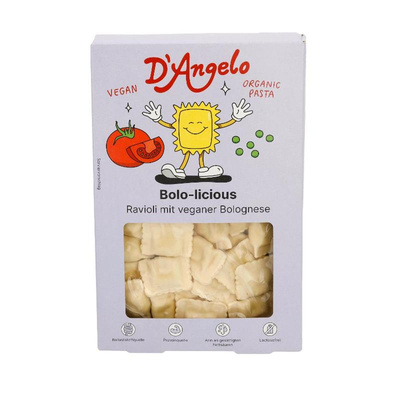 Produktfoto zu Ravioli mit veganer Bolognese