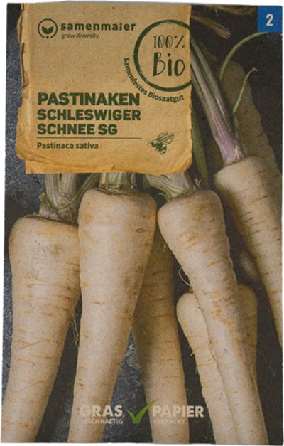 Produktfoto zu Saatgut Pastinaken Schleswiger Schnee