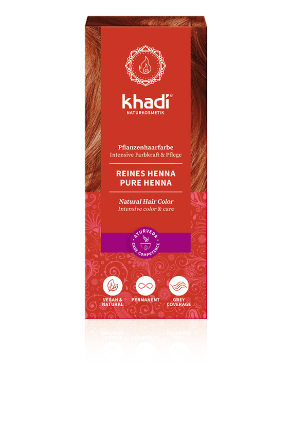 Produktfoto zu Pflanzenhaarfarbe Reines Henna Rot