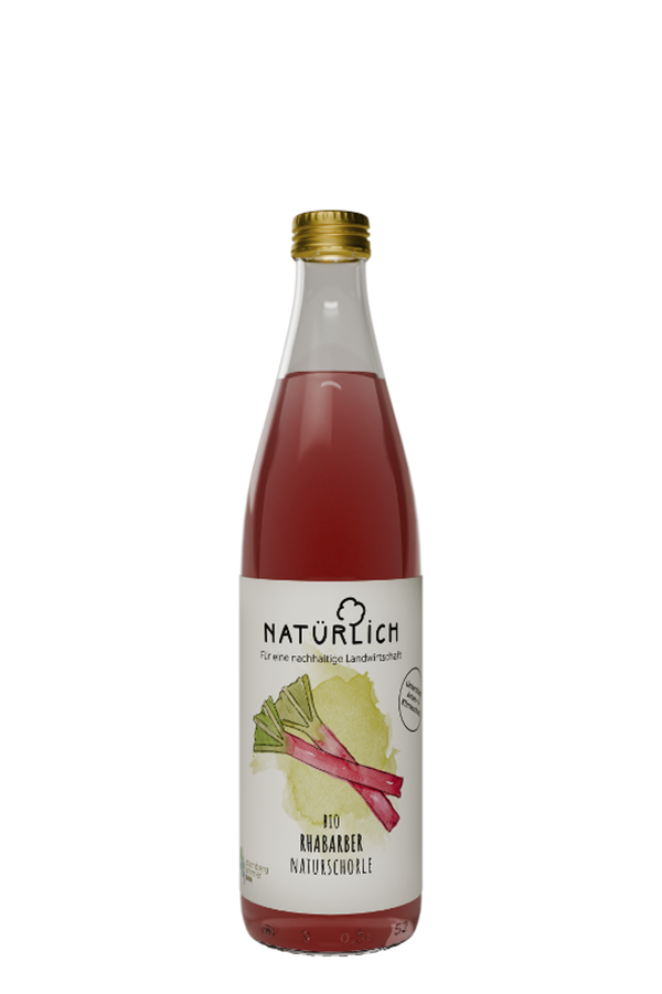 Produktfoto zu Rhabarber-Schorle 0,5 l