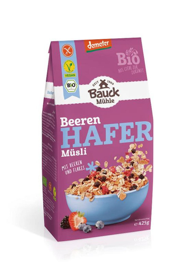 Produktfoto zu Beeren Müsli Hafer