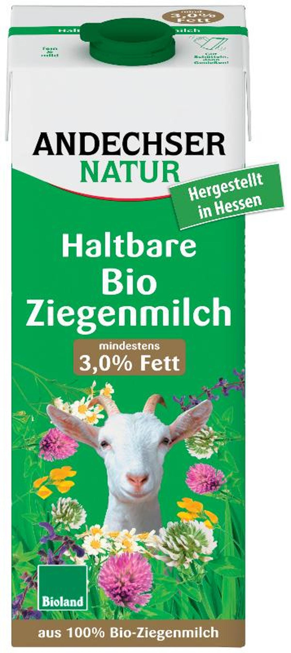 Produktfoto zu H-Ziegenmilch 3,0 %