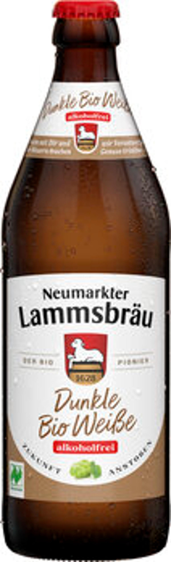 Produktfoto zu Lammsbräu Dunkle Weiße alkoholfrei