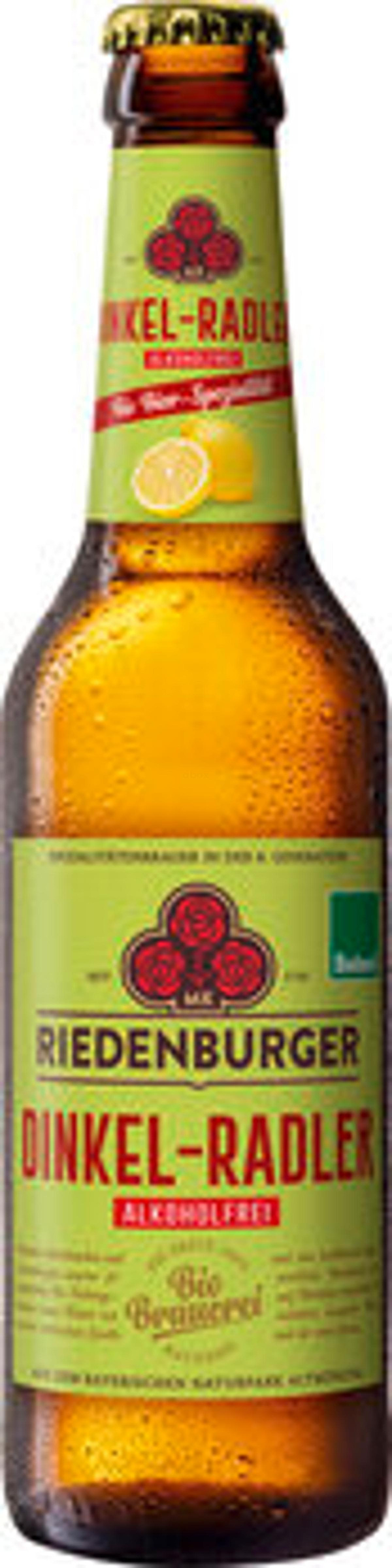 Produktfoto zu Riedenburger Dinkel Radler alkoholfrei