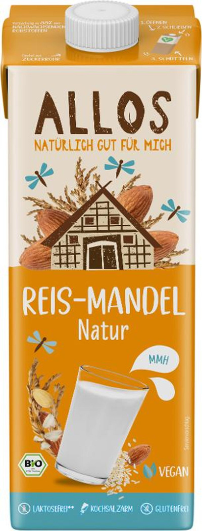 Produktfoto zu Reis Mandel Natur Drink