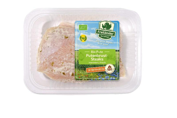 Produktfoto zu Putenbruststeaks Joghurt-Knoblauch