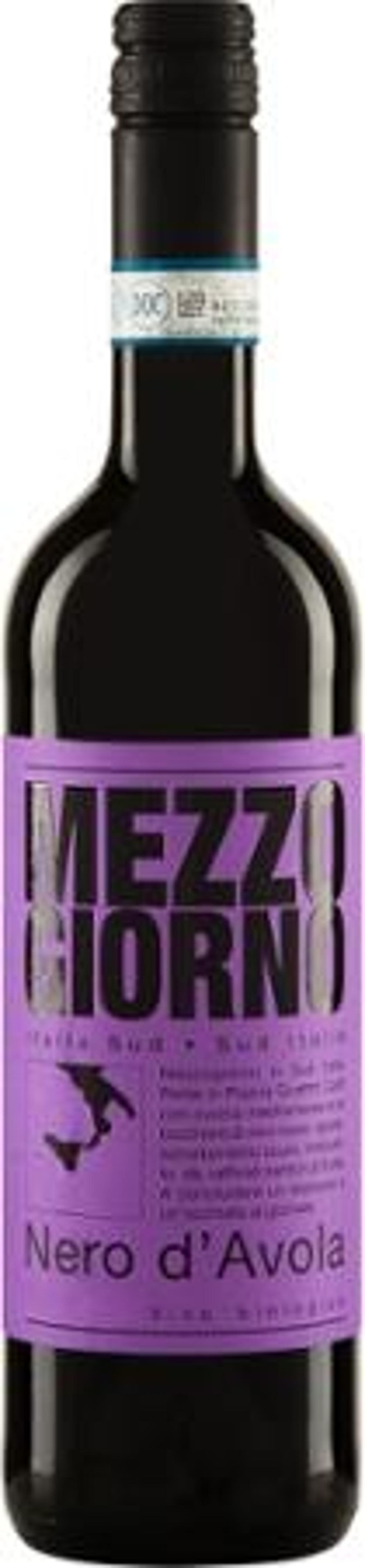 Produktfoto zu Nero d'Avola Mezzogiorno 0,75 l