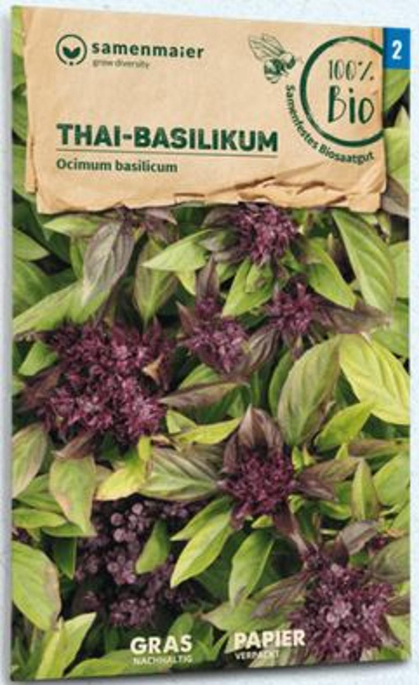 Produktfoto zu Saatgut Thaibasilikum