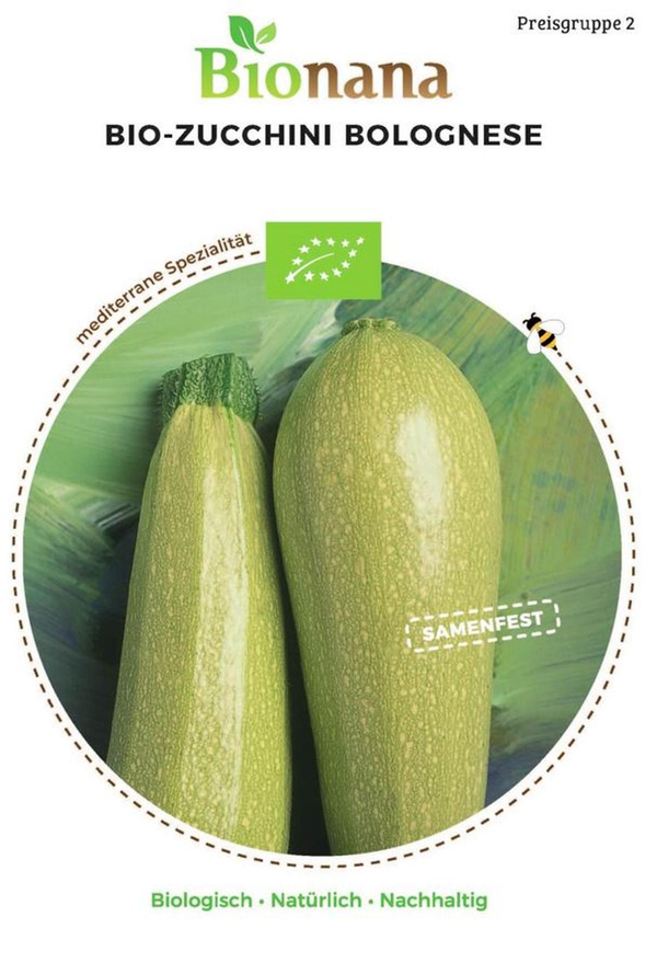Produktfoto zu Saatgut Zucchini Bolognese