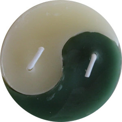 Produktfoto zu Yin & Yang Kerze aus Höhenberg