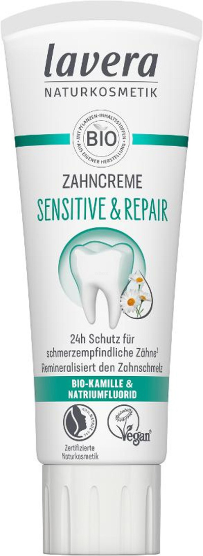 Produktfoto zu Zahncreme Sensitive und Repair