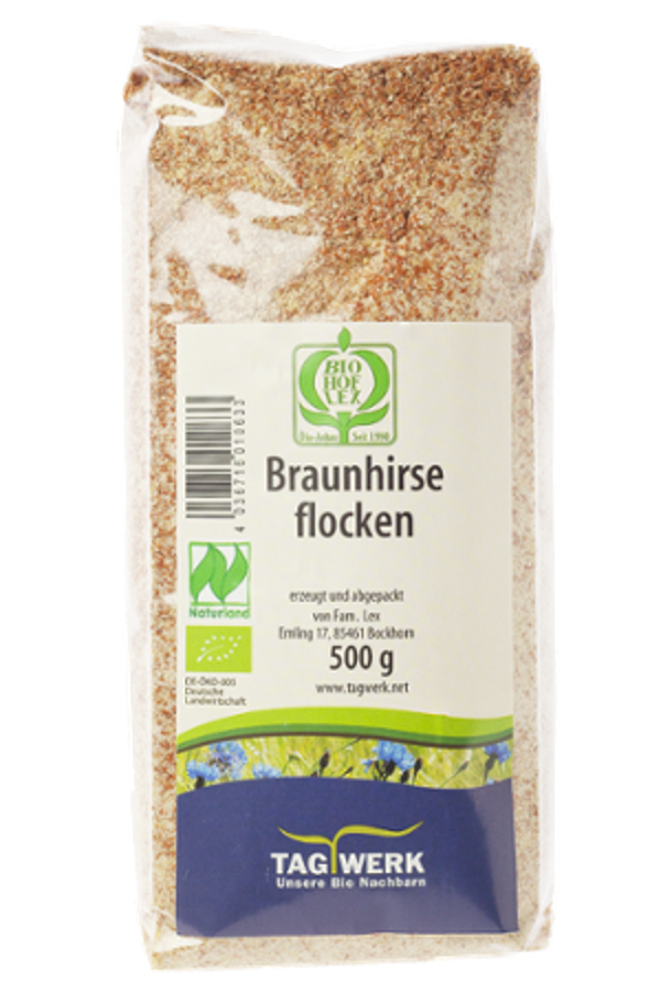 Produktfoto zu Braunhirseflocken