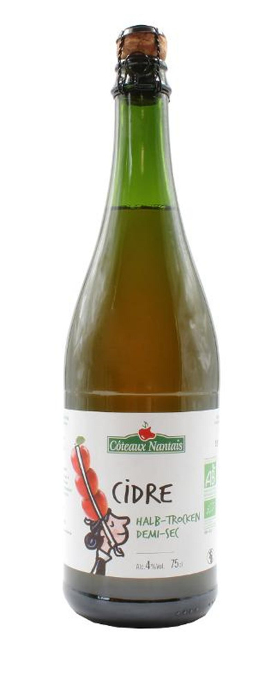 Produktfoto zu Cidre Bouché Demi-Sec (Apfelperlwein)