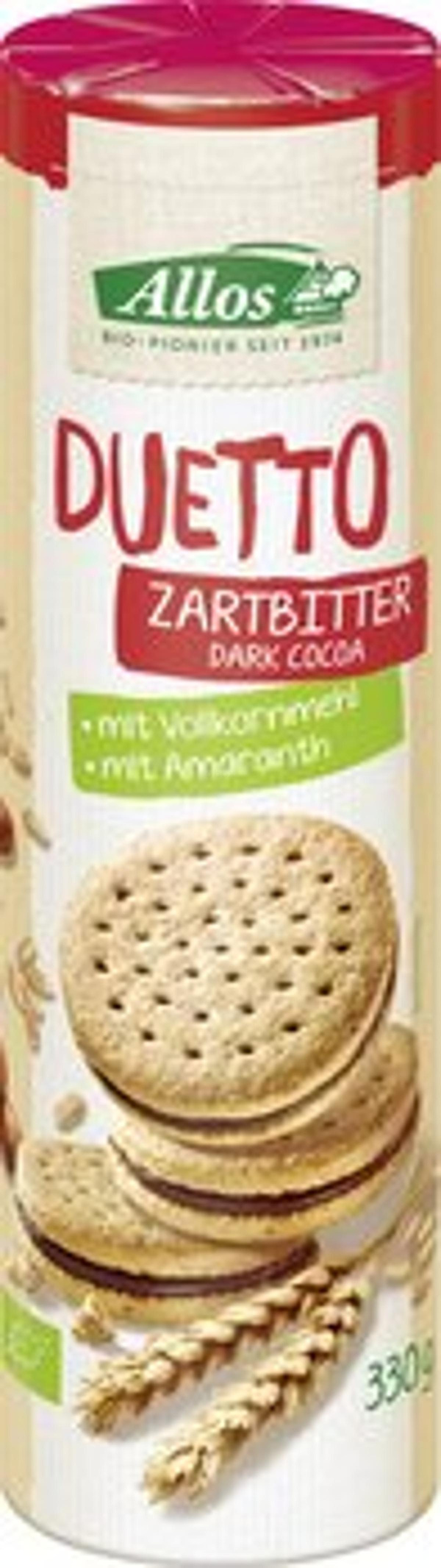 Produktfoto zu Duetto Doppelkekse Zartbitter