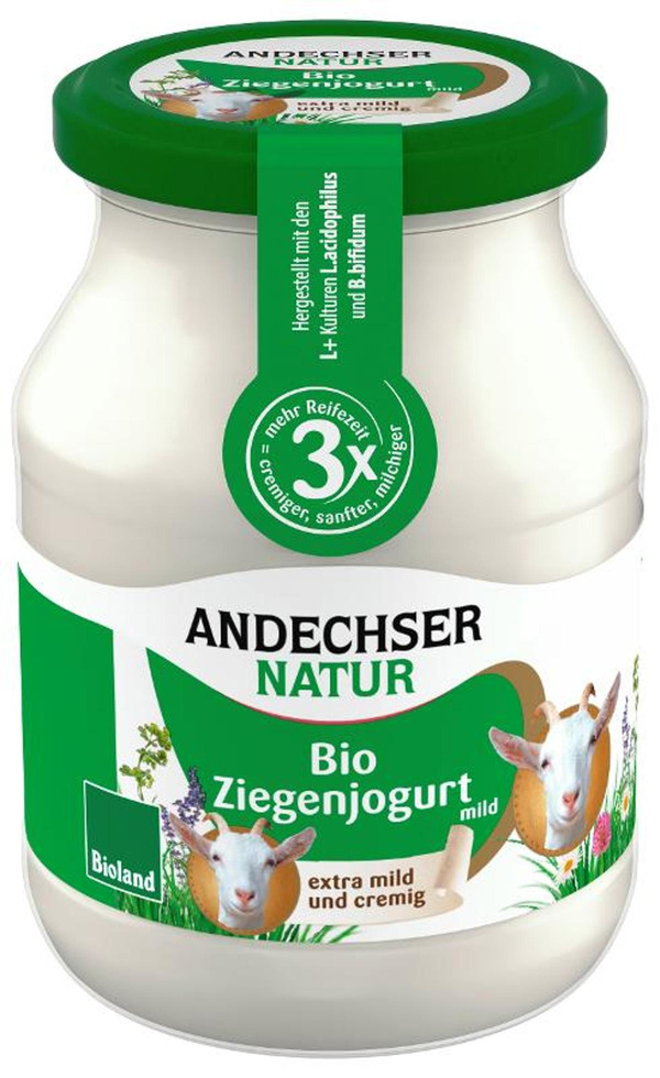 Produktfoto zu Ziegenjoghurt Natur