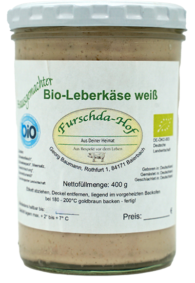 Produktfoto zu Leberkäse weiß im Glas