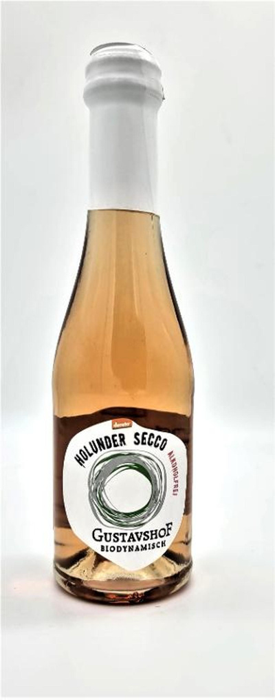 Produktfoto zu Holunder Secco alkoholfrei 0,2 Liter