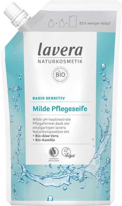 Produktfoto zu Nachfüllbeutel Milde Pflegeseife Basis Sensitiv