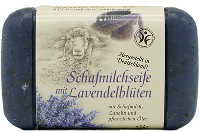Produktfoto zu Schafmilchseife Lavendelblüten