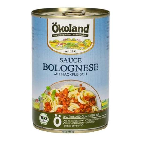 Produktfoto zu Sauce Bolognese mit Hackfleisch