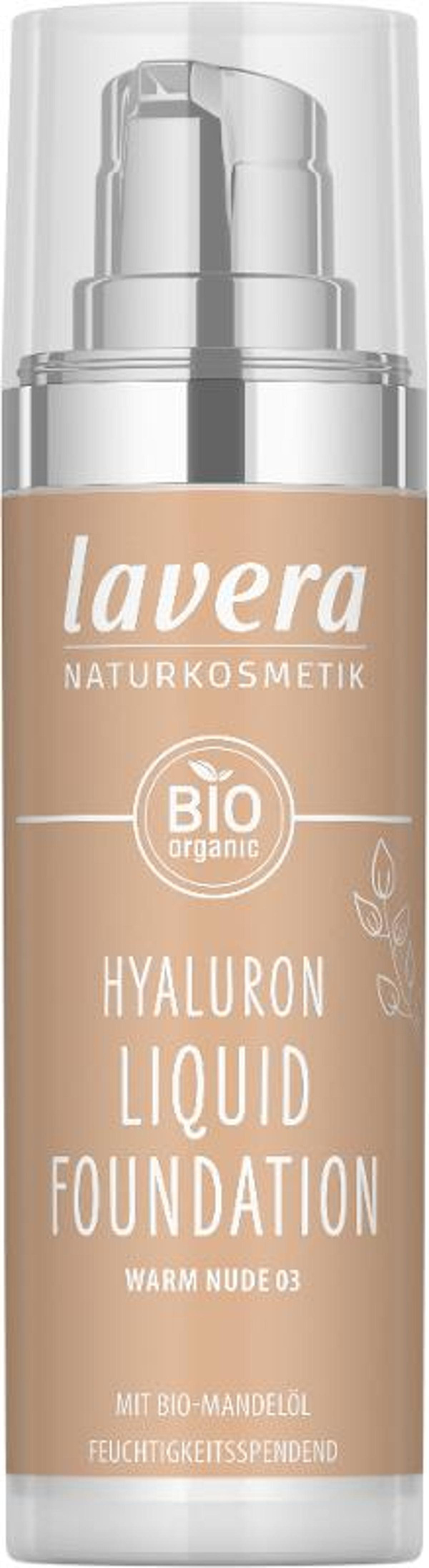 Produktfoto zu Hyaluron Liq. Foundation Warm Nude 03