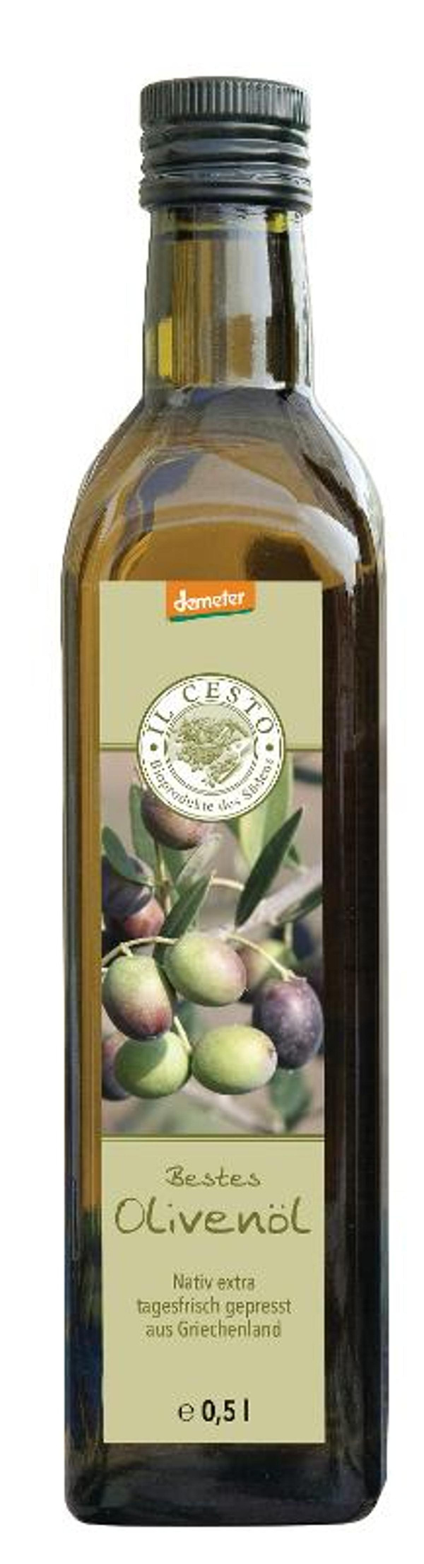 Produktfoto zu Olivenöl nativ extra 6 x 0,5 l