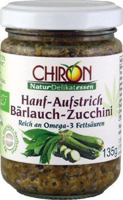 Produktfoto zu Hanfaufstrich Bärlauch Zucchini