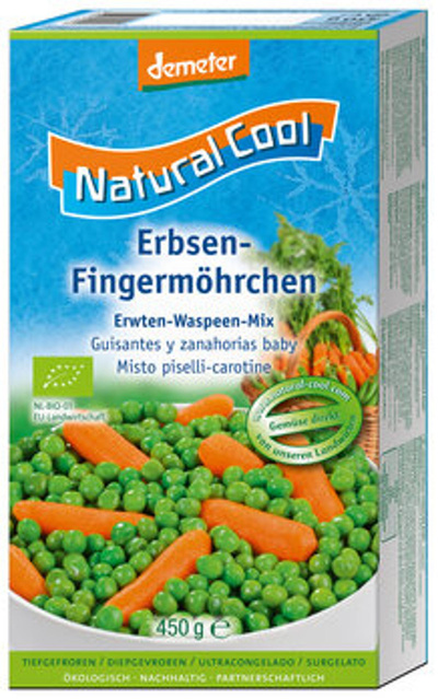 Produktfoto zu Erbsen und Fingermöhrchen
