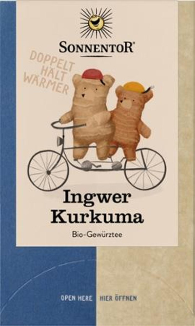 Produktfoto zu Ingwer Kurkuma Tee