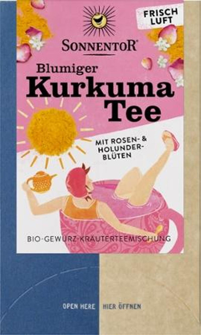 Produktfoto zu Blumiger Kurkuma-Tee