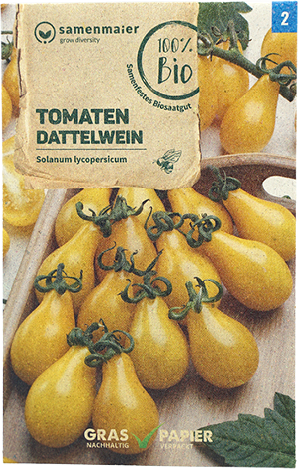 Produktfoto zu Saatgut Tomaten Dattelwein
