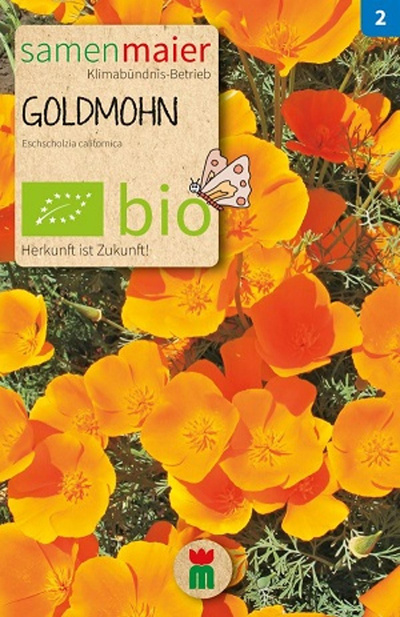 Produktfoto zu Saatgut Goldmohn