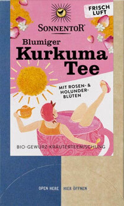 Produktfoto zu Blumiger Kurkuma-Tee