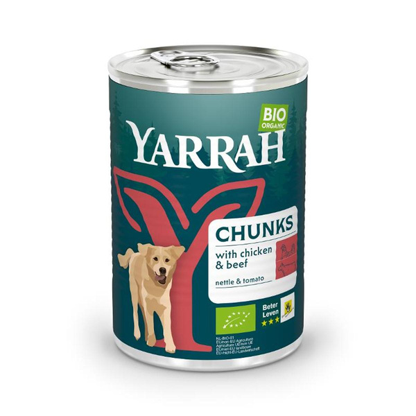 Produktfoto zu Hundfutter Chunks Rind