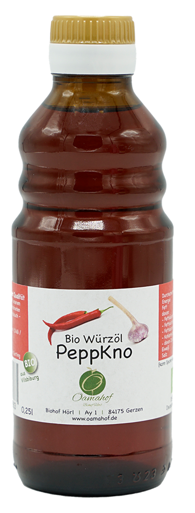 Produktfoto zu PeppKno Öl