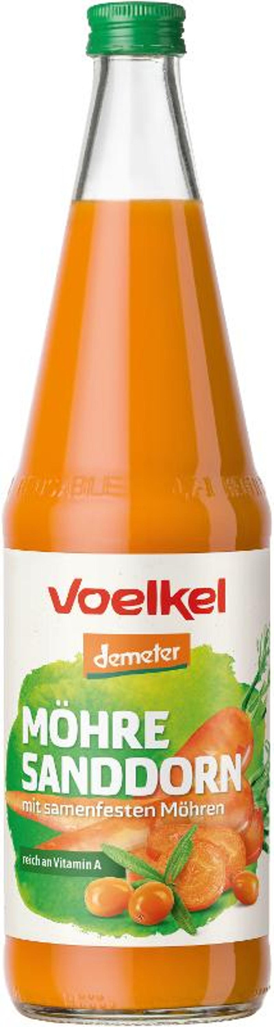 Produktfoto zu Möhren-Sanddorn-Saft 0,7 l
