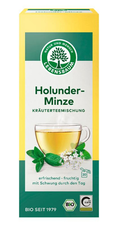 Produktfoto zu Holunder-Minze Tee