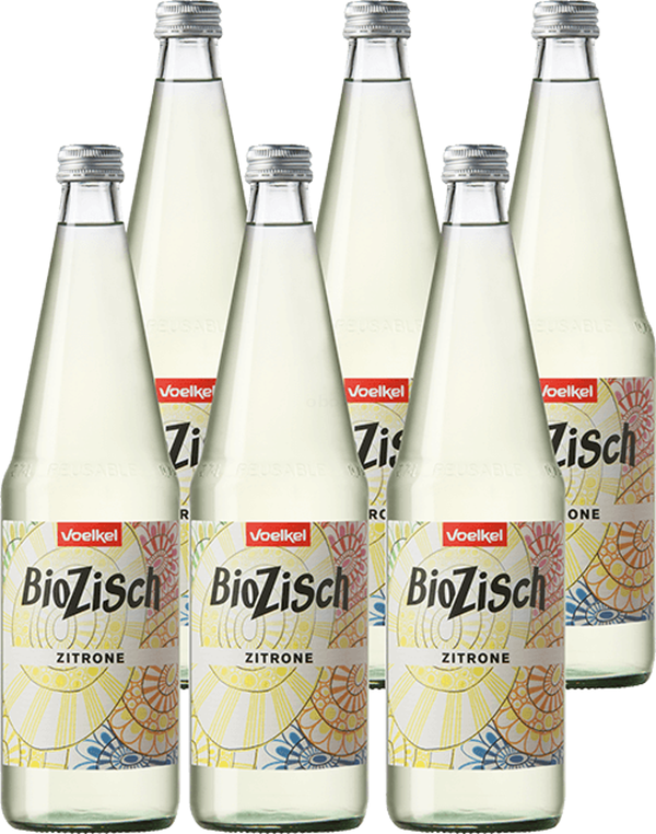 Produktfoto zu BioZisch Zitrone 6 x 0,7 l