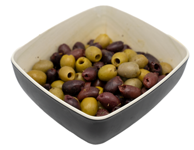 Produktfoto zu Oliven gemischt entsteint