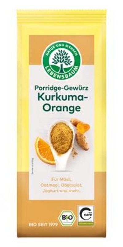 Produktfoto zu Kurkuma-Orange Porridge-Gewürz