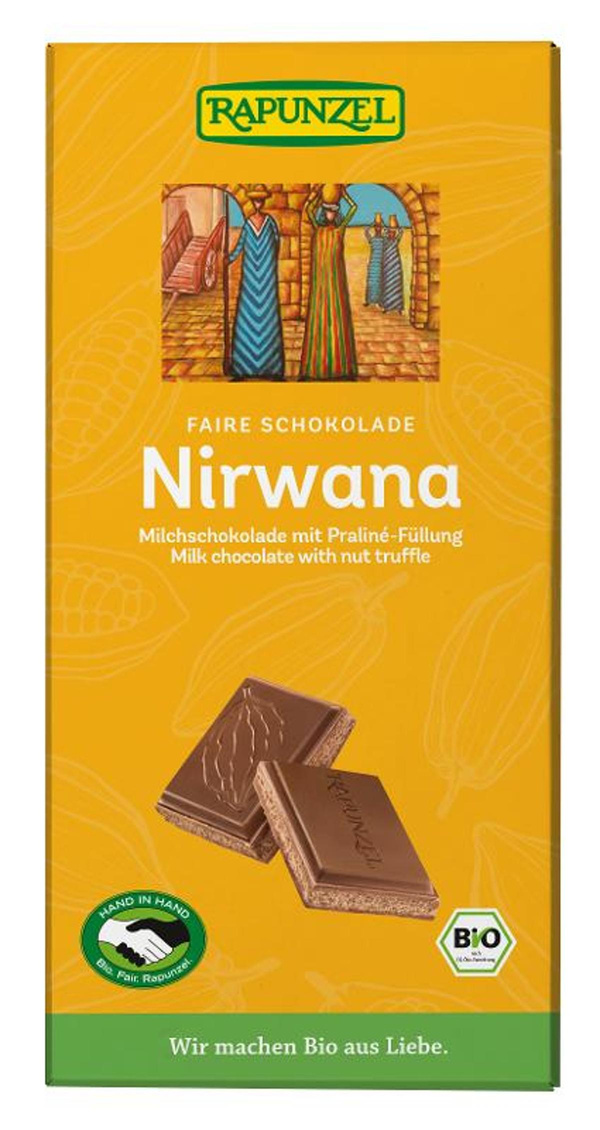 Produktfoto zu Schokolade Nirwana mit Trüffel