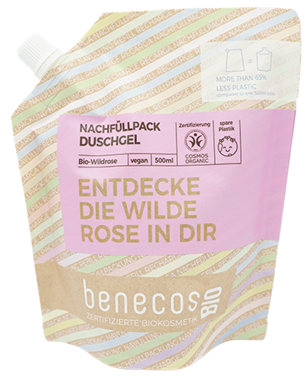 Produktfoto zu Nachfüllbeutel Duschgel Wildrose
