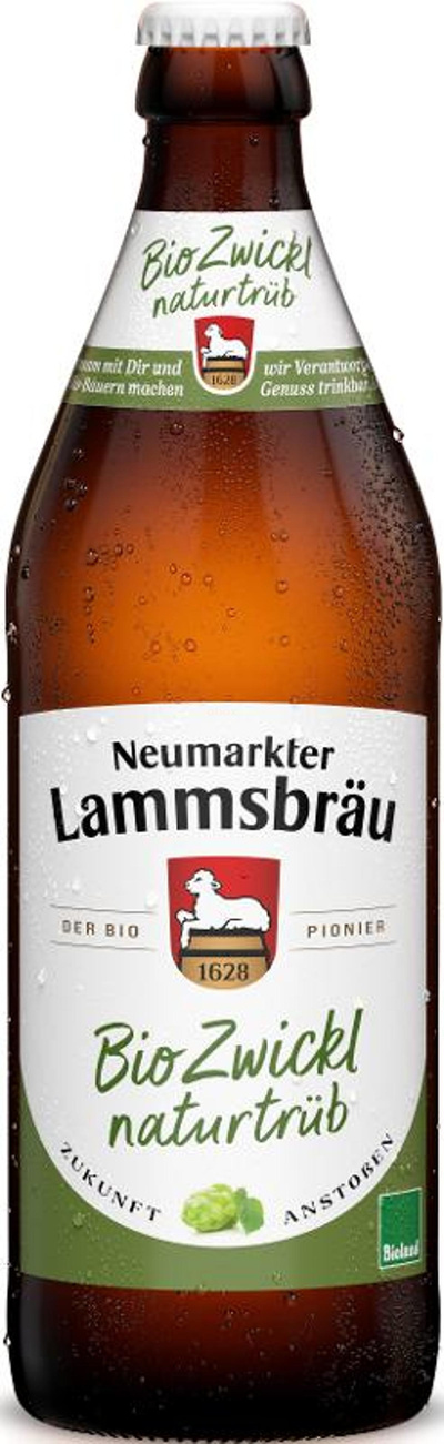 Produktfoto zu Lammsbräu Zwickl 0,5 l